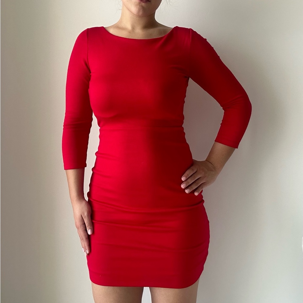 Alice and Olivia Red Dress